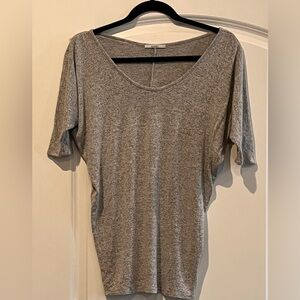 Acemi Slightly Oversized Top In Grey Size Medium‎